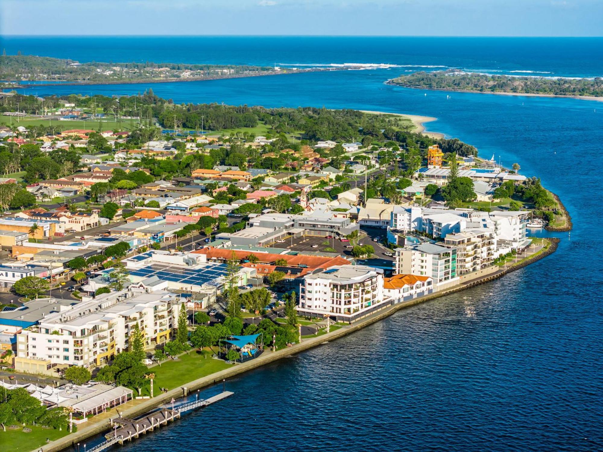 Riverside Holiday Apartments Ballina Eksteriør bilde